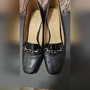 Naturalizer Pump Black‎ Croc Size 10